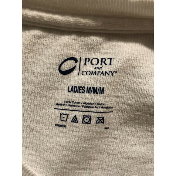 40 Years Of Dayton Pride White Graphic Short Sleeve T-Shirt Ladies Medium - Picture 3 of 3